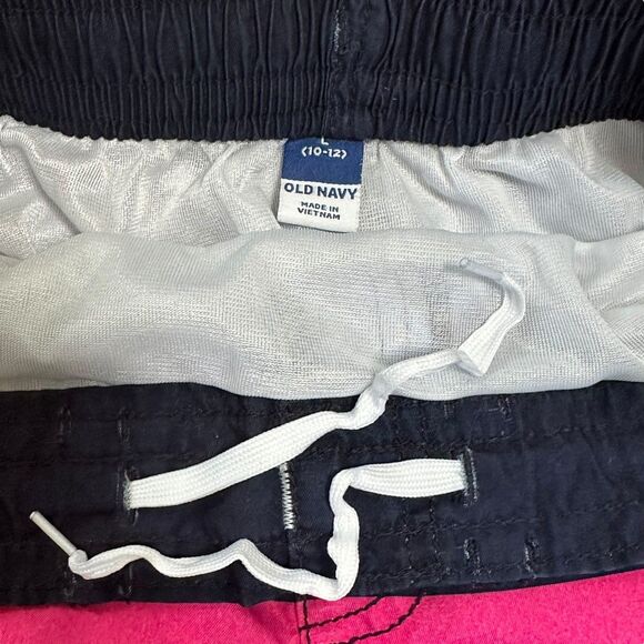 Old Navy Swimsuit Boardshort Trunks Boys Size L (10-12) Set of 2 - Picture 5 of 13